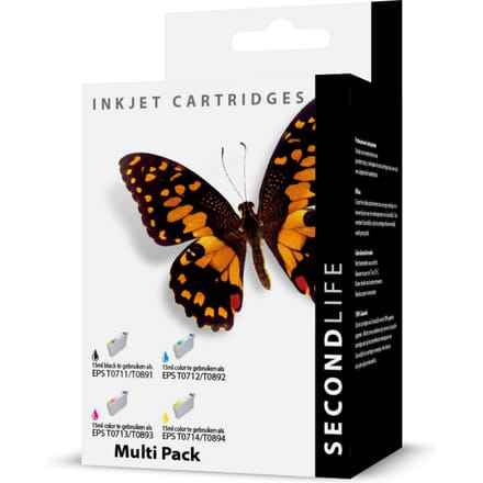 SecondLife - Multipack Epson 711  712  713 en 714 (T 0715)