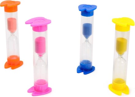 LG-Imports Hourglass for brushing teeth (Assorted)