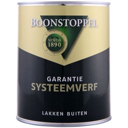 Boonstoppel Garantie Systeemverf