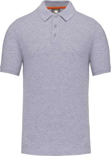 WK. Designed To Work Eco friendly poloshirt WK207 - Oxford Grey - M