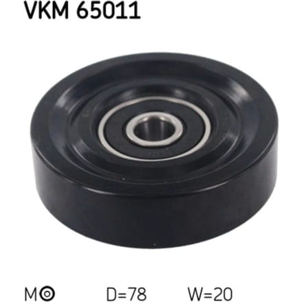 Spanrol/geleiderpoelie, V-riem SKF VKM 65011