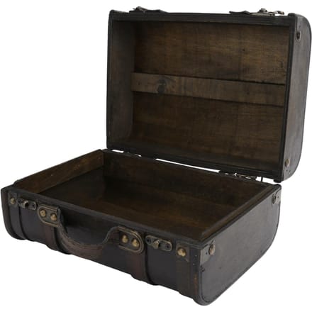 Retro Koffer Houten Opbergdoos Studio Decoratie Etalage Fotografie Requisieten Koffer black