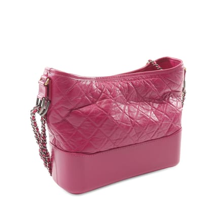 Gequilted Leren Hobo Tas