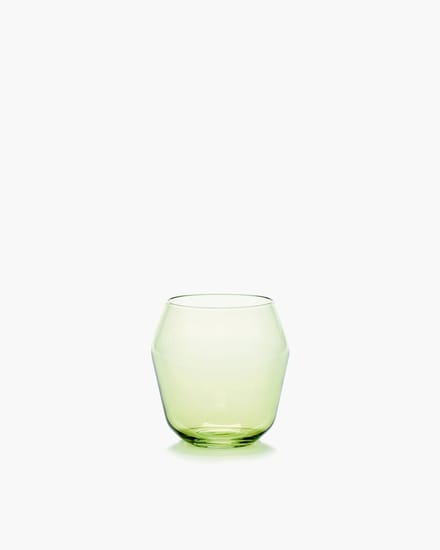 Serax Ann Demeulemeester Billie waterglas 25cl groen (set van 4)