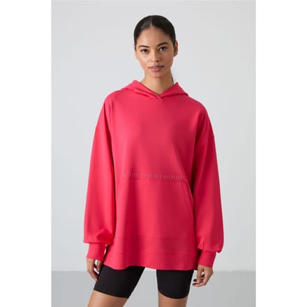 Overmaat Hoodie met Print