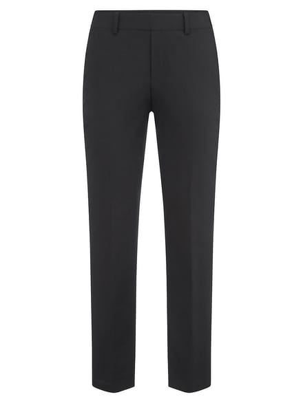 Slim Fit 7/8-broek Van Peter Hahn zwart