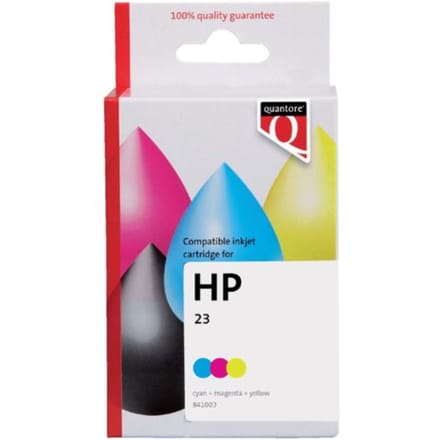 Inktcartridge Quantore alternatief tbv HP C1823D 23 kleur | 1 stuk