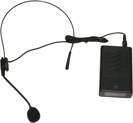 Draadloos Microfoonsysteem met 2 Kanalen en 2 Microfoons: Handheld en Headset