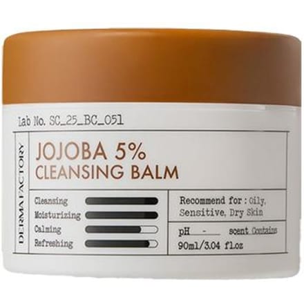 [DERMA FACTORY] Jojoba 5% Cleansing Balm 90ml brown
