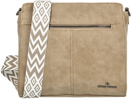 Enrico Benetti Stacey Schoudertas - Crossbodytas - Midden Taupe