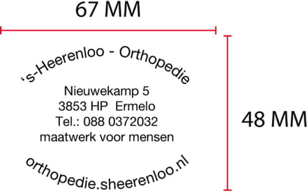Stempelplaatje Posta LL805