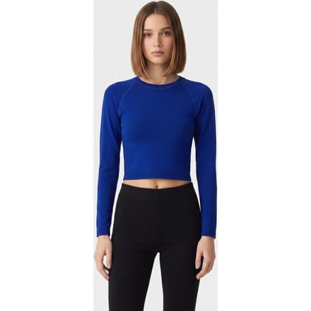 ARKET Roxy Seamless Ls Blue Taglia: S | Maglie a manica lunga Outlet | Donna | Blu