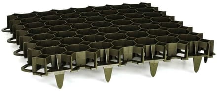Rasengitter groen, RKP1 ca. 49,2x49,2x3,9cm, Grastegels kunststof