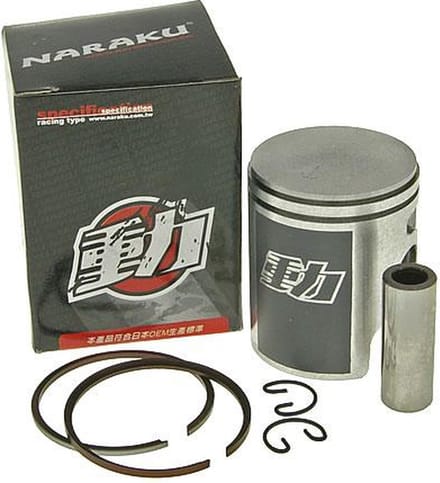 Zuiger Naraku 39.88mm Derbi vanaf 2006 50cc 2 Takt