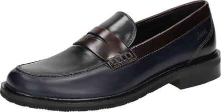 Sioux - NISHIMA-700 - Instappers - Kleur: Blauw - Maat: 37