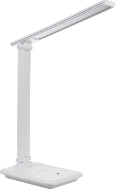 Maclean LED - Bureaulamp 9W - Dimbaar - 3 lichtkleuren (3000K / 4500K / 6500K) - Flexibele Arm - Touchbediening - Wit