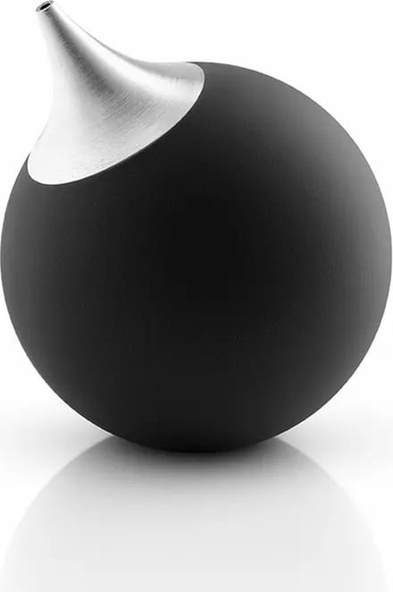 Eva Solo Zeepdispenser - Zwart - Bol - 8 cm - Siliconen