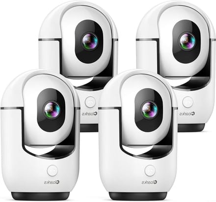 Beveiligingscamera Binnen - Wifi Camera - Huisbewaking - AI Bewegingsdetectie - 2K Resolutie - Wit