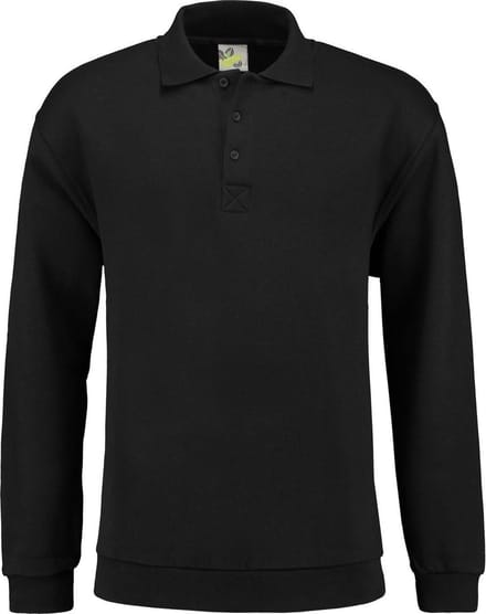 Lemon & Soda L&s Sweater Polo For Him Black Mt. S