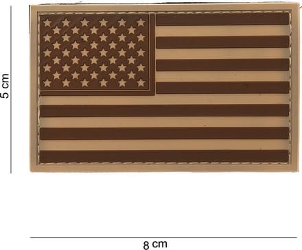 101 Inc Embleem 3D Pvc Usa Desert  11183