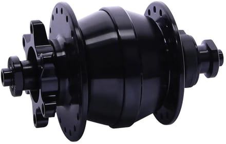 Contec Dynamo Powerhouse Hub 2 Voornaaf Zilver 28H / 100 mm