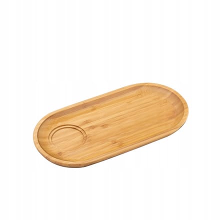 Wilmax Bamboe Serveerplank Capsulevorm - 30.5 x 15 cm - Hout