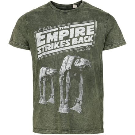 Star Wars - Disney T-shirt - Empire Strikes Back - S tot M - voor Mannen - kaki
