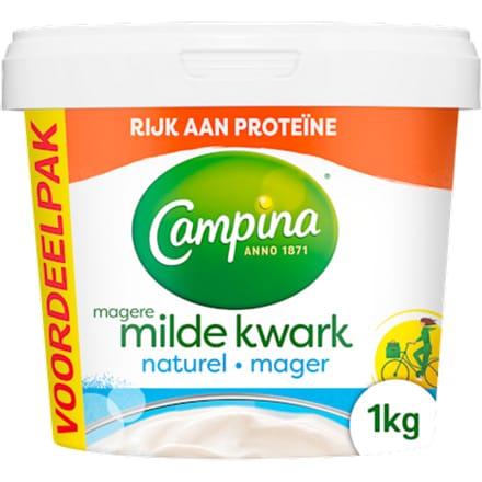 Magere kwark naturel