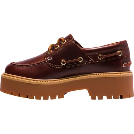 Timberland Stone Street Boat Shoe dames mocassin - Cognac - Maat 42