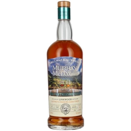 Murray McDavid Whisky Murray McDavid PARTNERSHIP SERIES 8 Years Old LINKWOOD Justino's Madeira Cask 2017 55,2% Vol. 0,7l