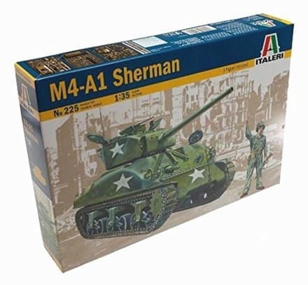 Sherman M4A1 Modelbouwset 1:35 met Figuur