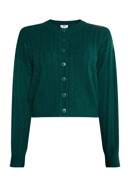 Mymo Vest Dames donkergroen