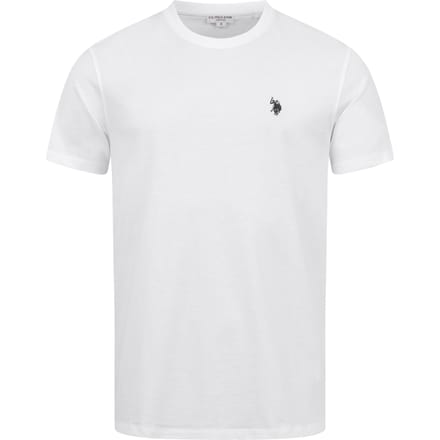 U.S. Polo Assn. heren basic T-shirt van 100% katoen