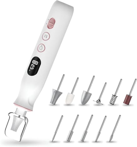 KAD® Nagelfrees - Nail Drill - Nagelboor - Wit - 19cm x 12cm x 6cm