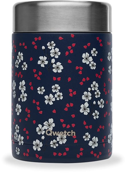 Qwetch Lunchbox Geïsoleerd - Hanami Blauw