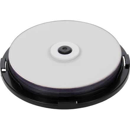 10PCS 215MIN 8X DVD+R DL 8.5GB Lege schijf Aanpasbare DVD-schijf voor gegevens en video 10pcs wit