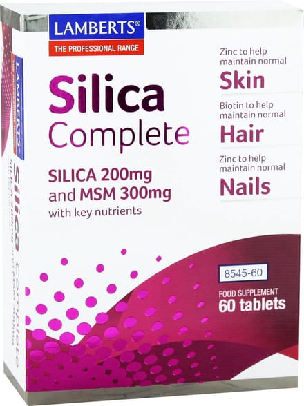 Food Supplement Lamberts Silica Complete 60 Units