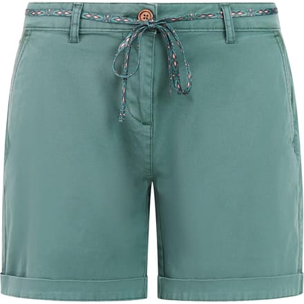 Protest PRTTulip - Korte broek Dames - Normale pasvorm - Knielengte - Knoopsluiting - Wit