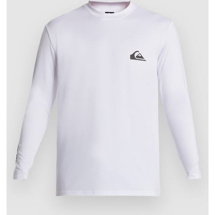 Quiksilver Surf Rash Guard Met Lange Mouwen Wit 2XL Man