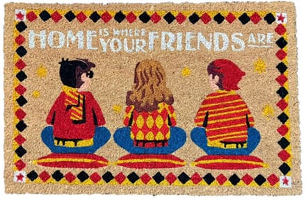 Kurt s adler - Deurmat PVC/Cocos Harry, Hermelien&Ron 60 cm