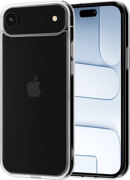 Hoesje geschikt voor iPhone 17 Air backcover Shockproof siliconen Transparant