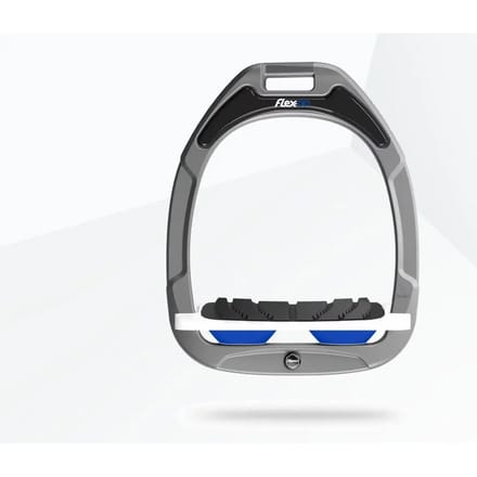 Verstelbare Grip Aluminium/Wit/Blauw Flex-On Green Composite