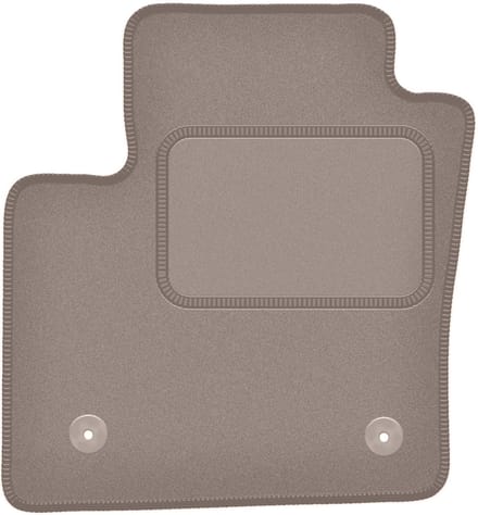 Beige bestuurdersmat voor: Toyota C-HR crossover (2016-)