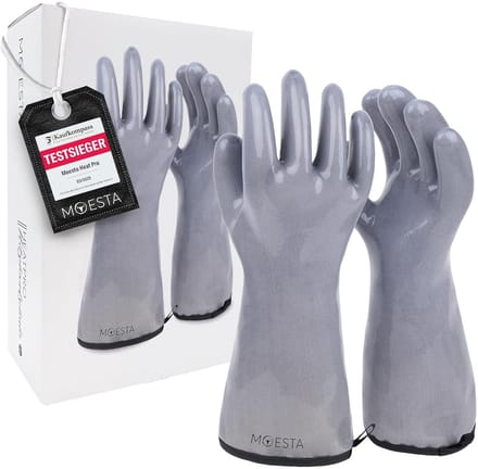 Hittebestendige Grillhandschoenen van Siliconen, XL, Hittebestendig tot 350 °C