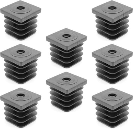 Dailygoody - Schroefdraadstop - Instelstop voor vierkante buizen
