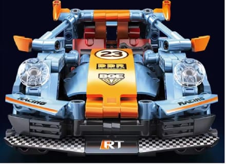 Raceauto bouwset – 523 stuks