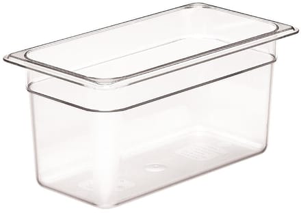 Camwear Gastronormbak helder transparant 1/3 x 150 mm polycarbonaat - Per stuk