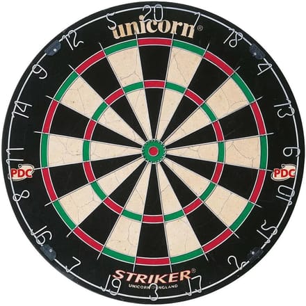 Dartbord met vilt Unicorn Striker
