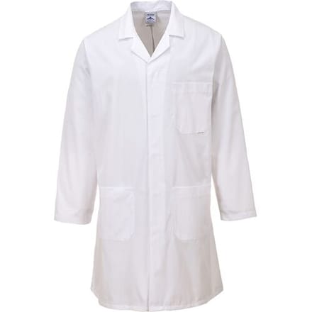 Portwest Standaard Stof- of labojas 2852 - Wit - L