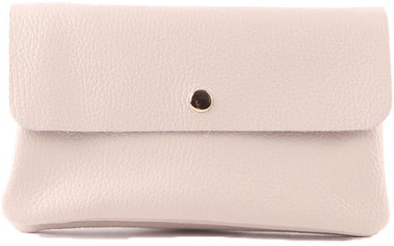 Giuliano lederen schoudertas Filou - Leer - Dames - Made in Italy - Beige